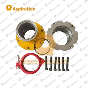 C8 truck-mounted pump discharge port